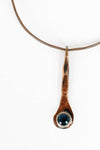 Copper Gem Drop Choker