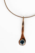 Copper Gem Drop Choker