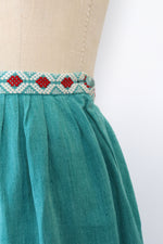 Cecile Guatemalan Woven Skirt M