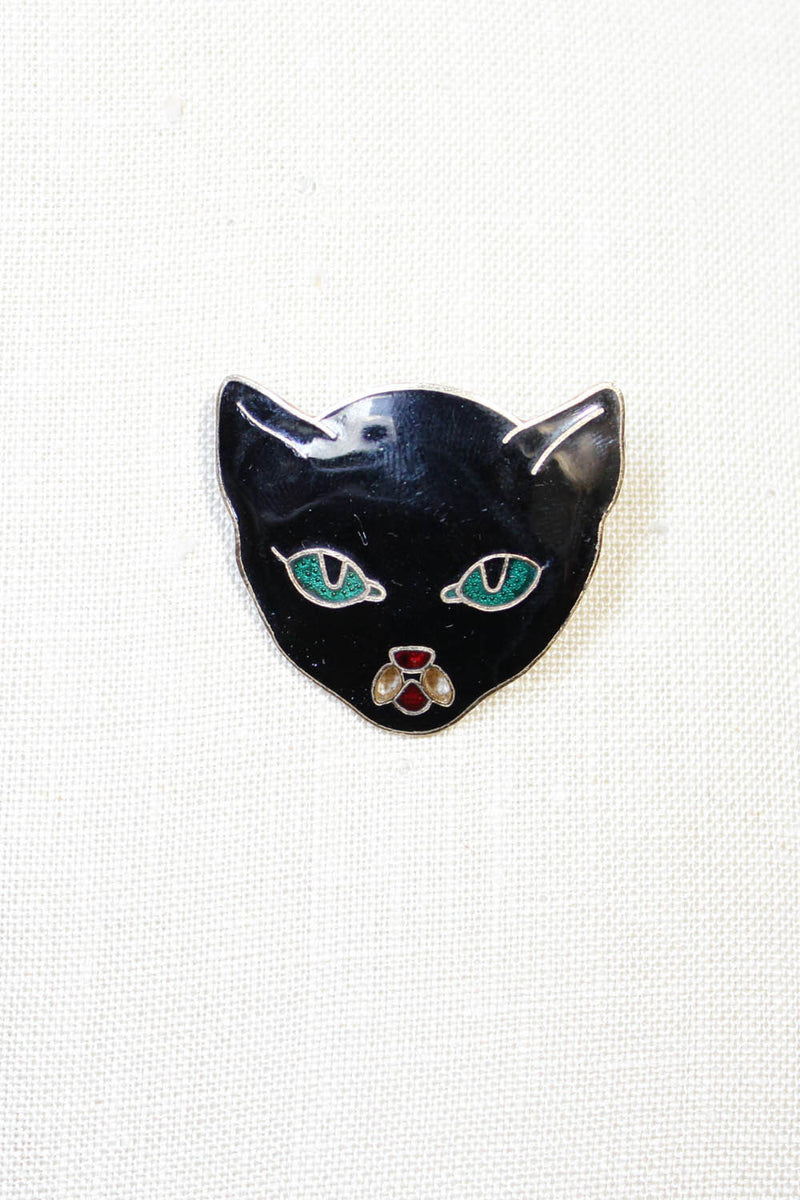 Glossy Kitty Pin