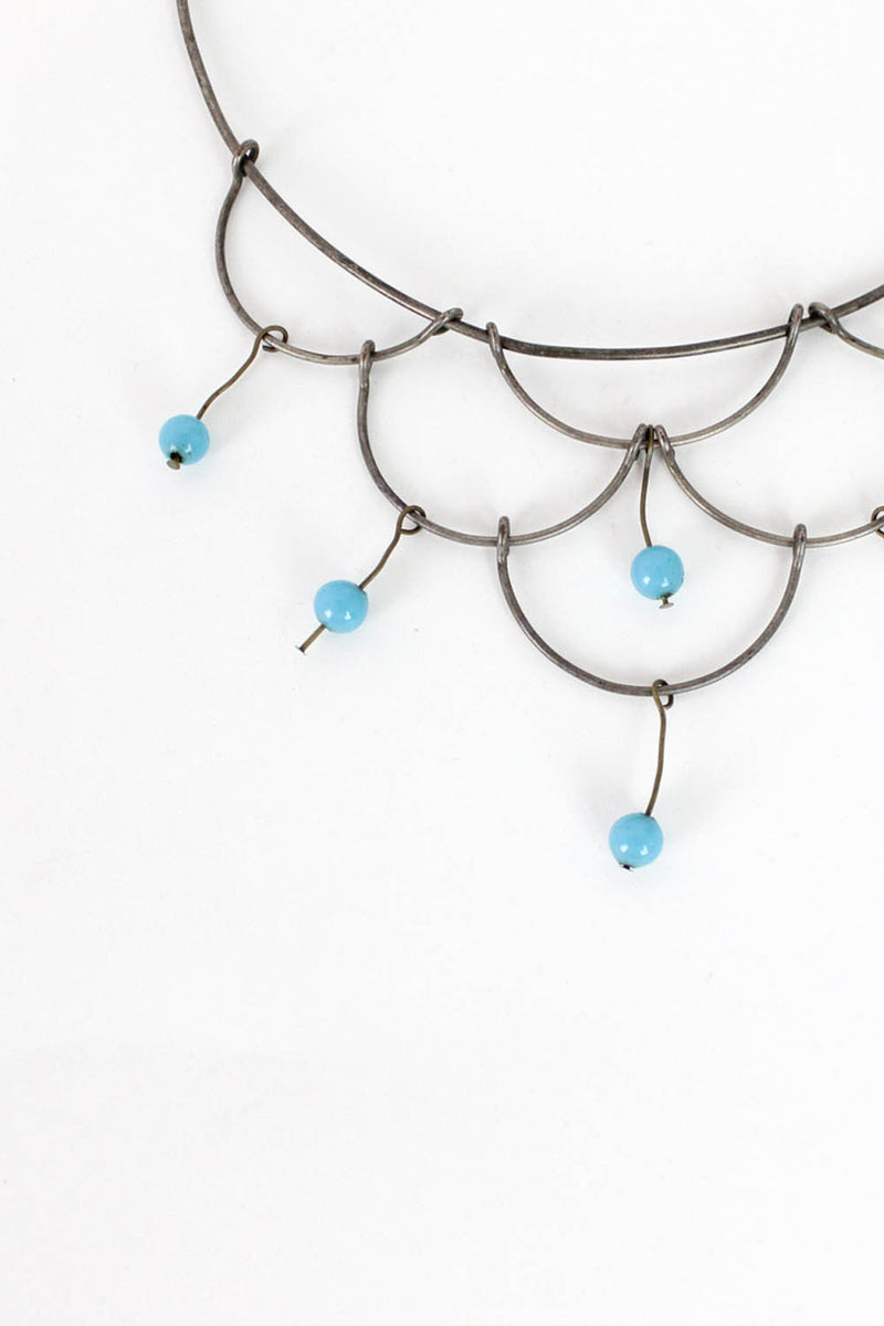 vintage glass bead necklaces