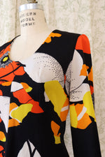 Poppy Butterfly Print Maxi L