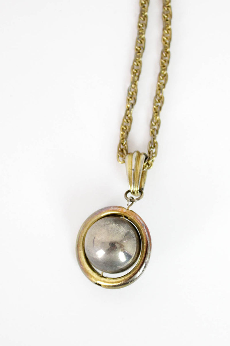 Saturn Pendant Necklace