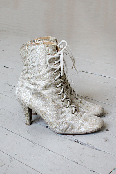 Tapestry Granny Boots 9 1/2 – OMNIA