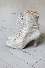 Tapestry Granny Boots 9 1/2