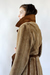 Princesa Faux Fur Striped Coat S/M