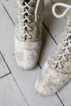 Tapestry Granny Boots 9 1/2