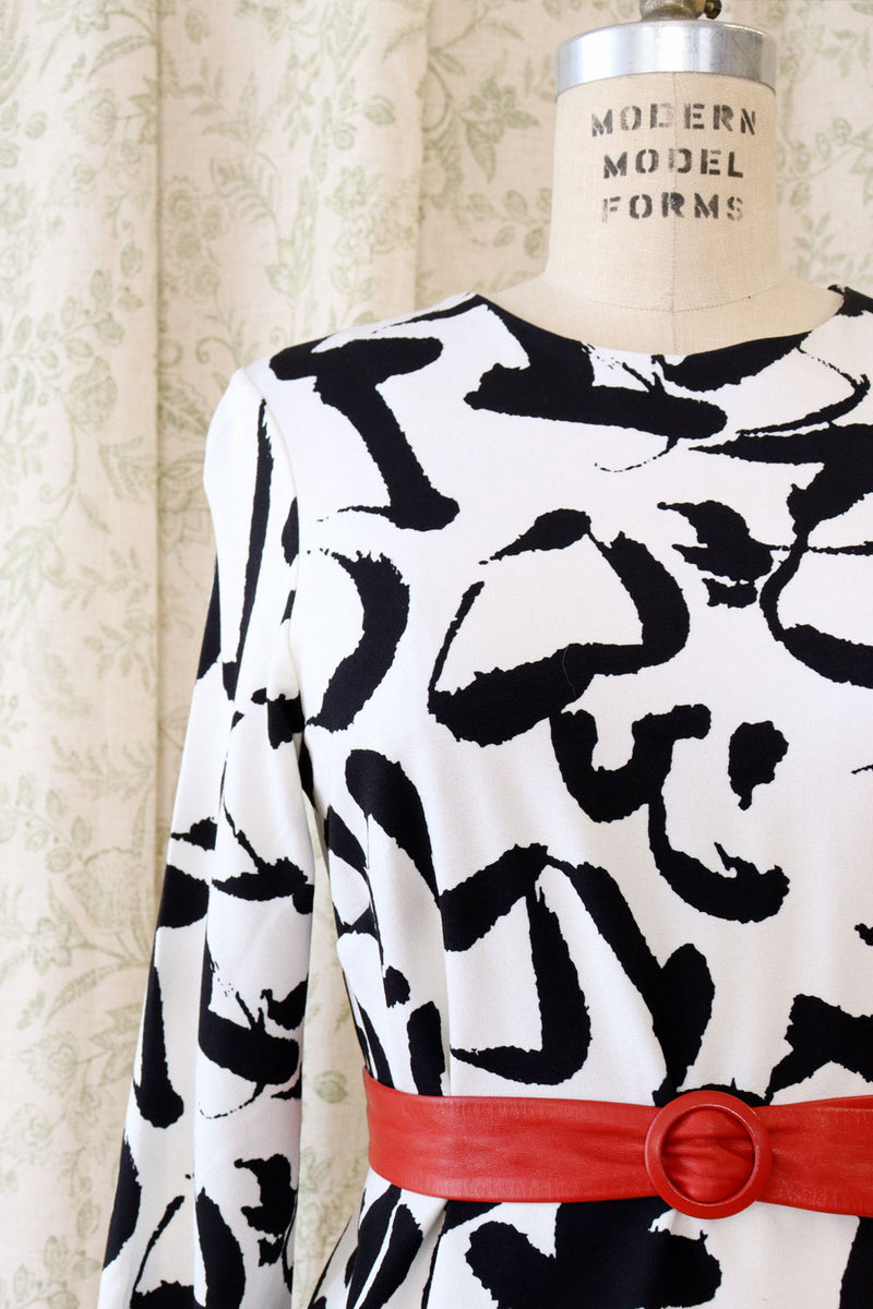 Marimekko Abstract A-line Dress S