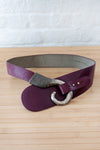 Hook and Latch Leather Belt S-L
