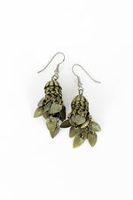 Brassy Chandelier Earrings
