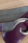 Hook and Latch Leather Belt S-L