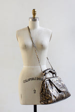 Chrystie Metallic Satchel