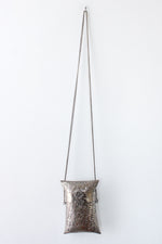 Pewter Pillow Purse