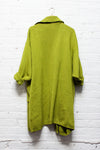 Slouchy Chartreuse Cardigan