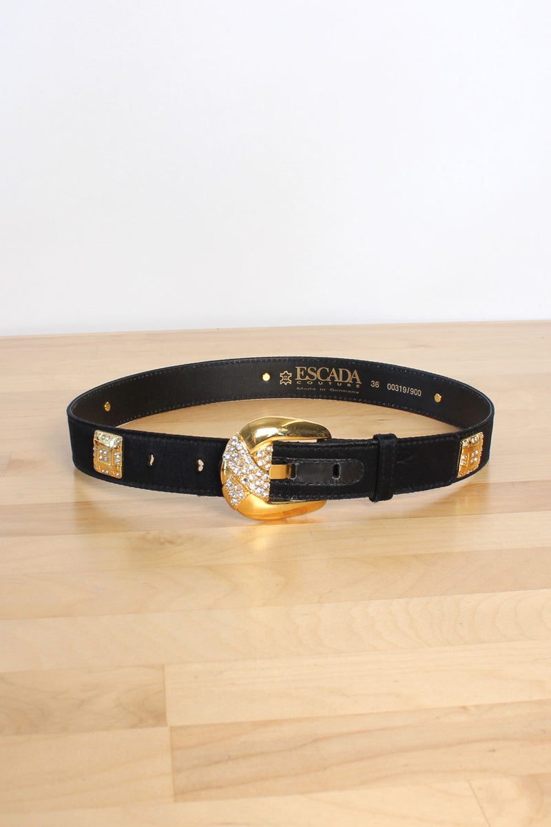 Escada Couture Rhinestone Belt