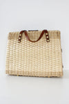 Picnic Attache Wicker Bag