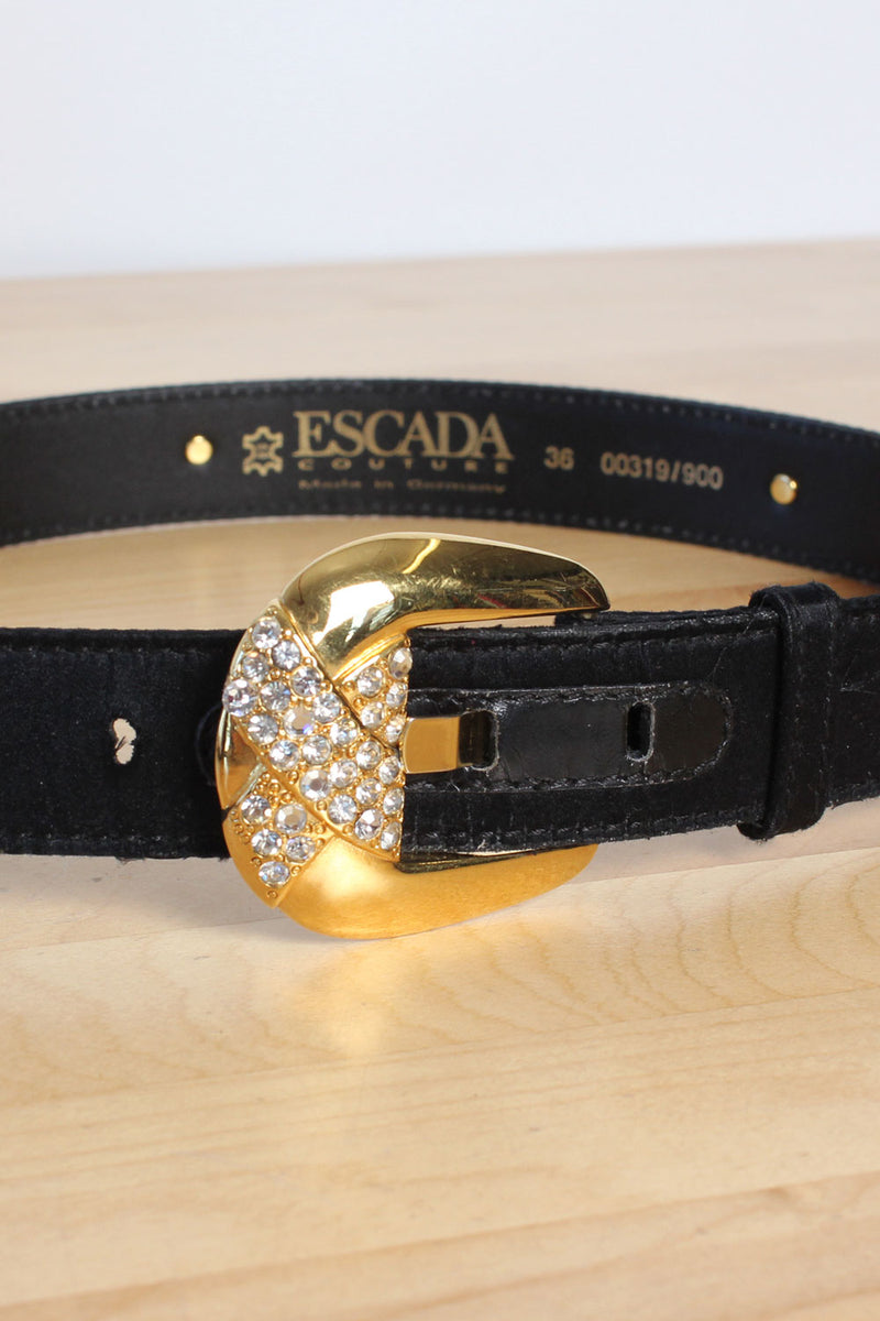 Escada Couture Rhinestone Belt