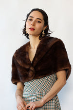 Bekh's Chestnut Fur Capelet S-L