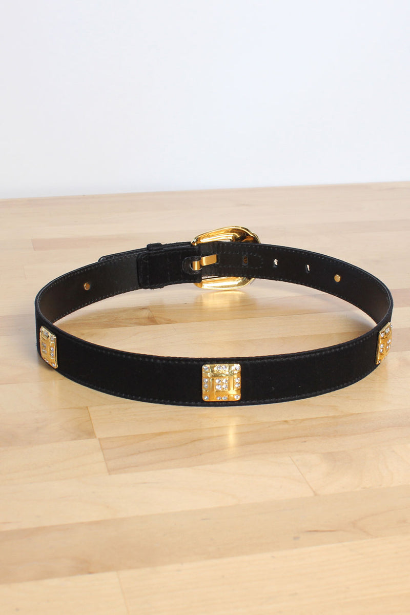 Escada Couture Rhinestone Belt