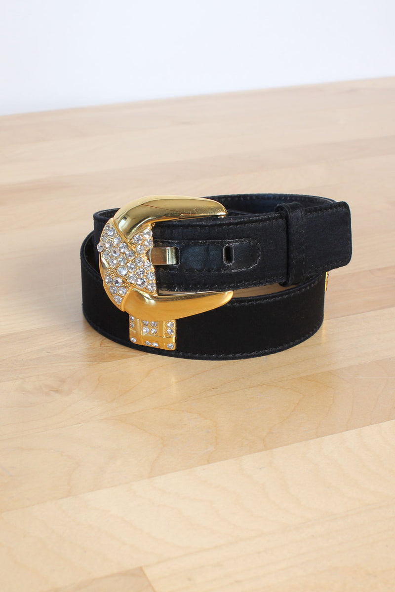 Escada Couture Rhinestone Belt