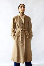 Pierre Cardin 1970s Camel Coat S