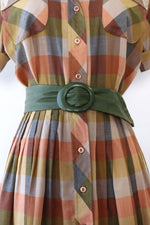 Garay Green Leather Belt XS-M