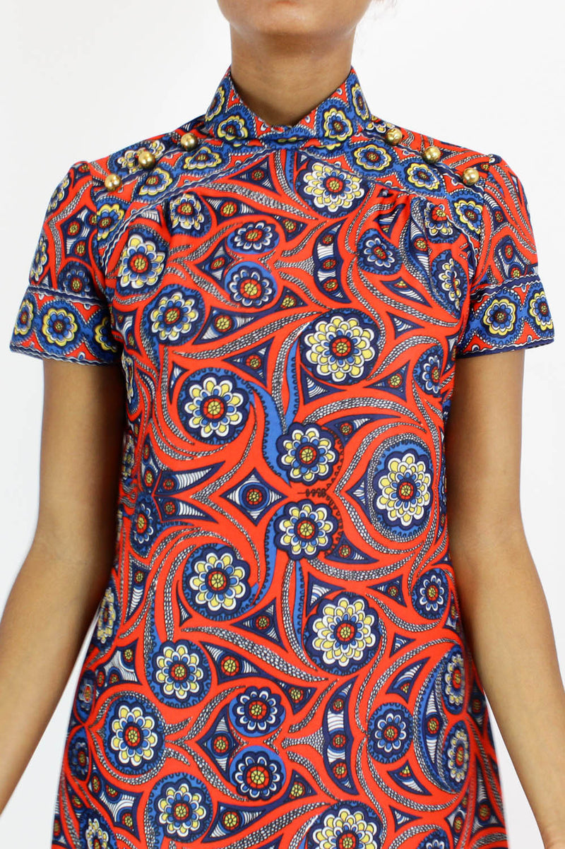 Psychedelic Shift Dress M