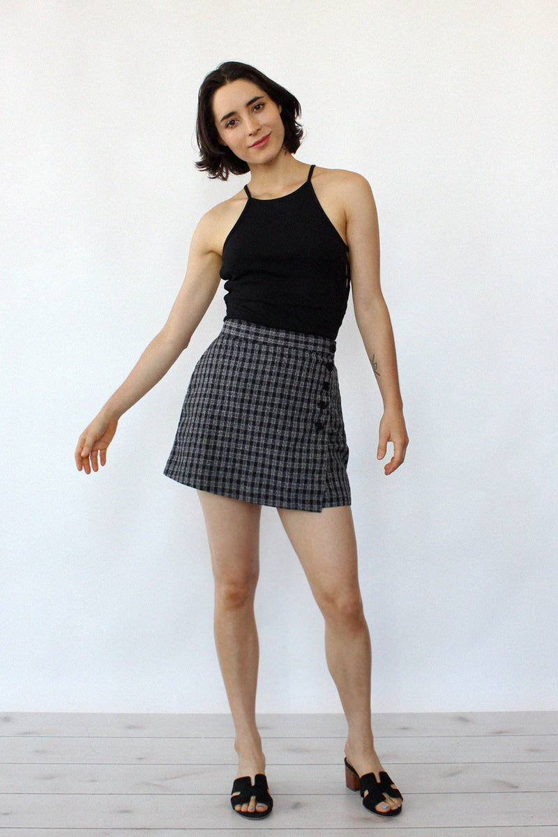 Allison Plaid Skort S/M