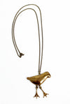 70s frog necklace