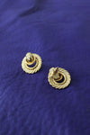 Honey Golden Coil Earrings