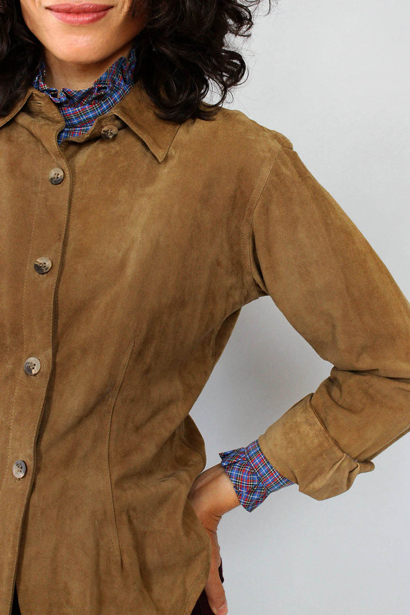 Ralphie Suede Buttondown S