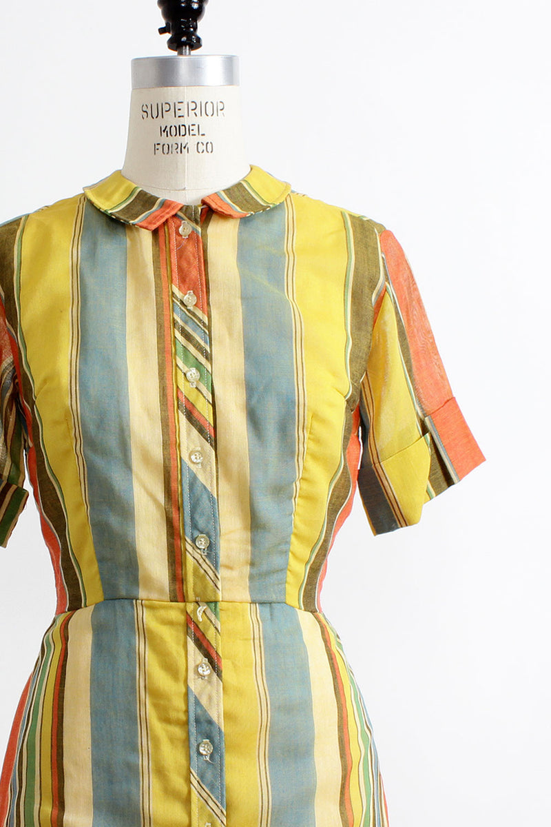 Majorca Stripe Dress S