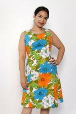 Flutterbye Hawaiian Floral Dress L/XL