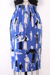Fashion Plates Novelty Print Skirt XS-M