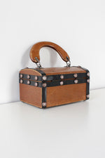 Treasure Chest Wood Handbag