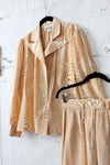 Marinelli Silk Faux Bois Ensemble S/M