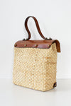 John Romain Straw Daytrip Bag
