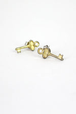 Tiny Key Studs