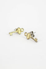 Tiny Key Studs