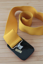 Handpainted Zigzag Wood Buckle Belt M/L