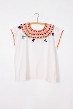 Naranja Huipil Top