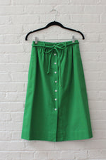 Kale Button Skirt S
