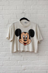 Mickey Mouse Crop Tee S-L