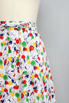 Two Lips A-line Skirt XS