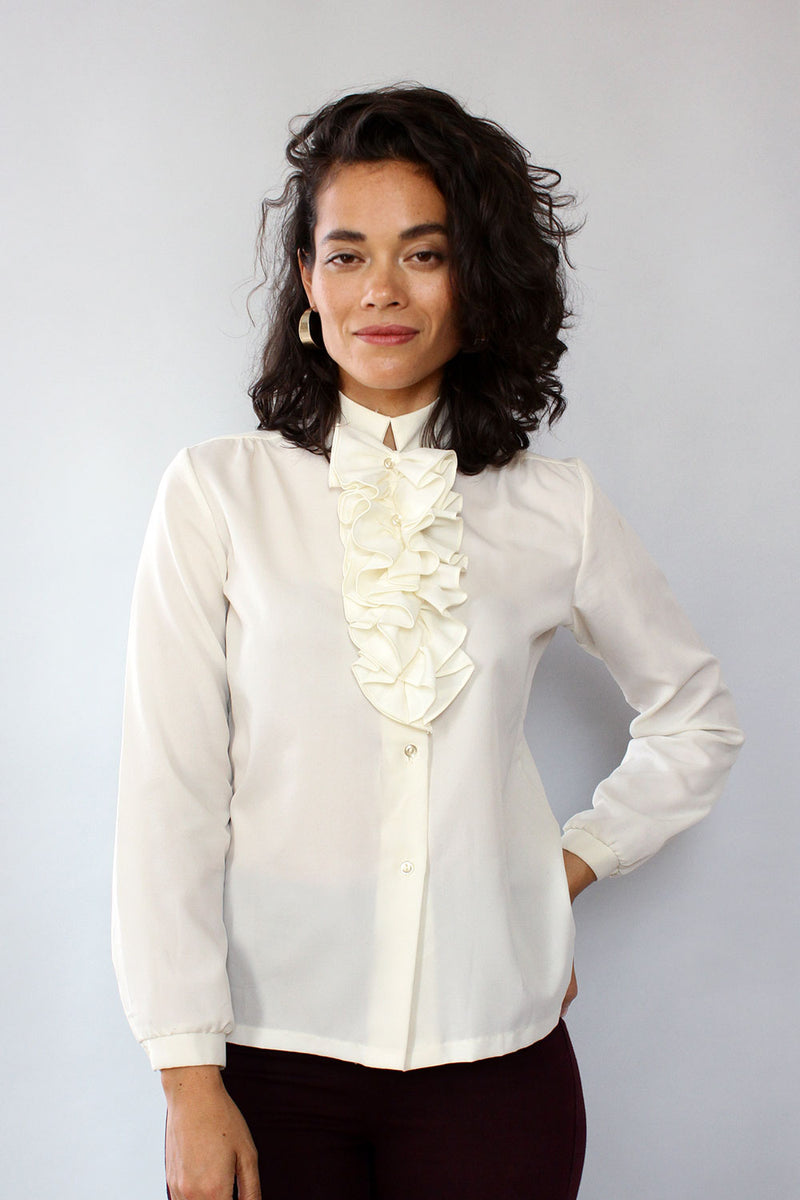 Jolene Ruffle Blouse S/M