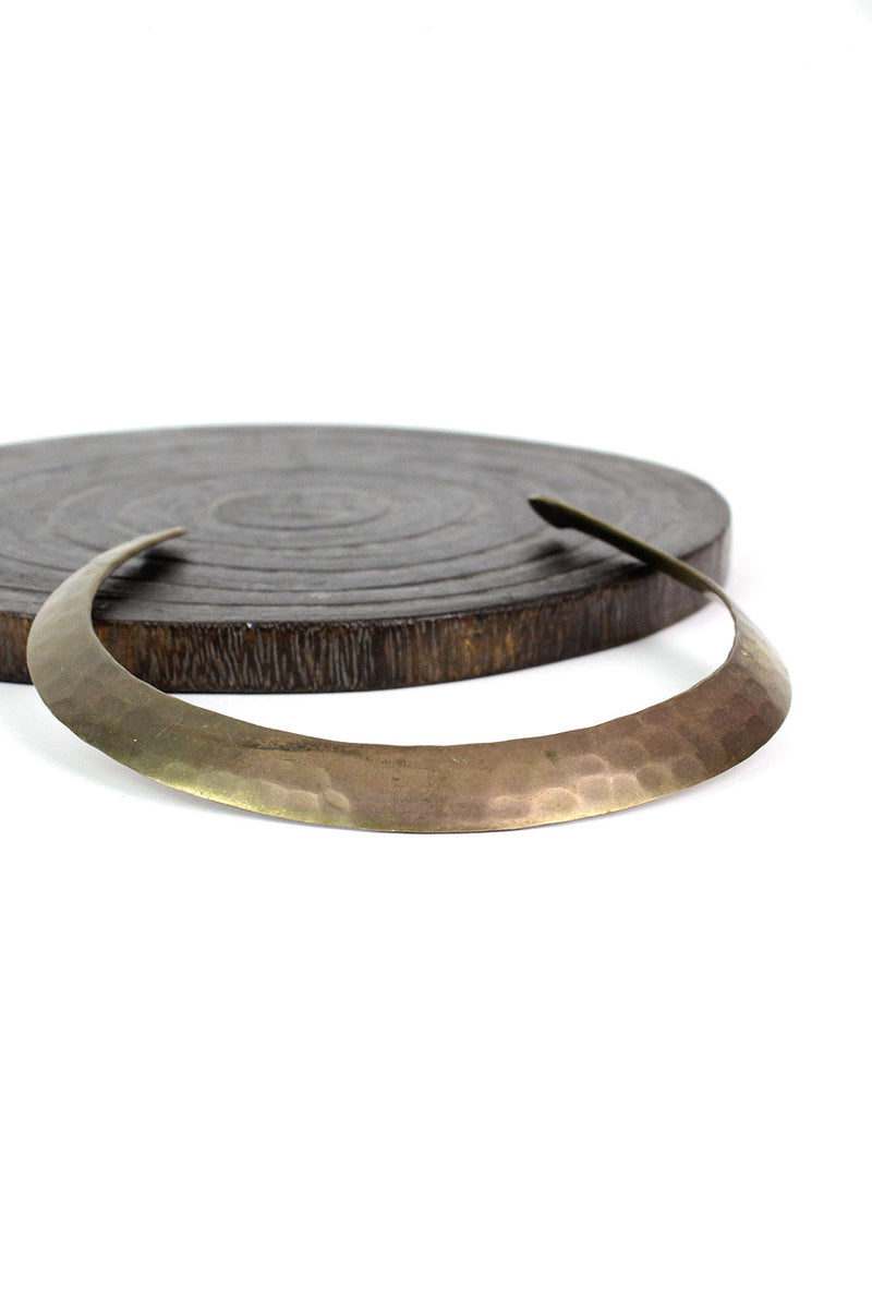 Brass Horseshoe Choker