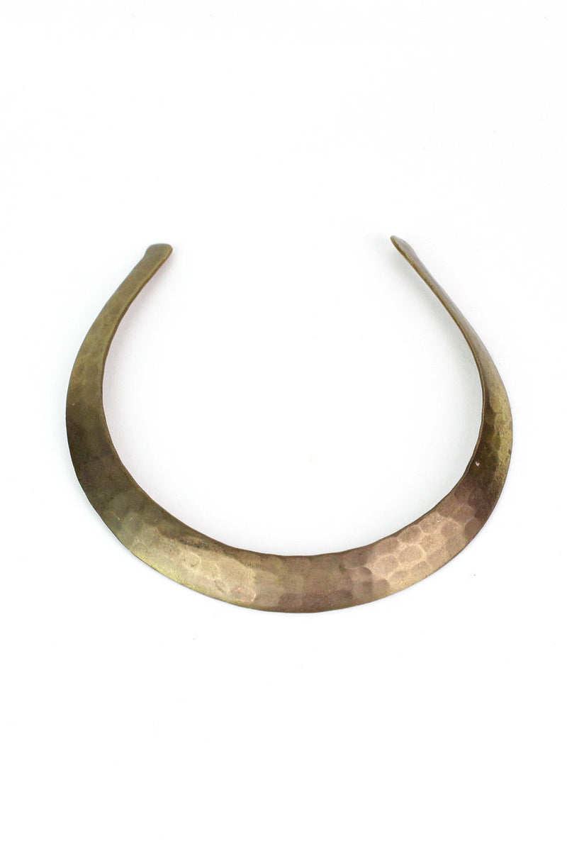 Brass Horseshoe Choker