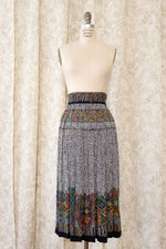 Mosaic Print Flowy Midi S/M
