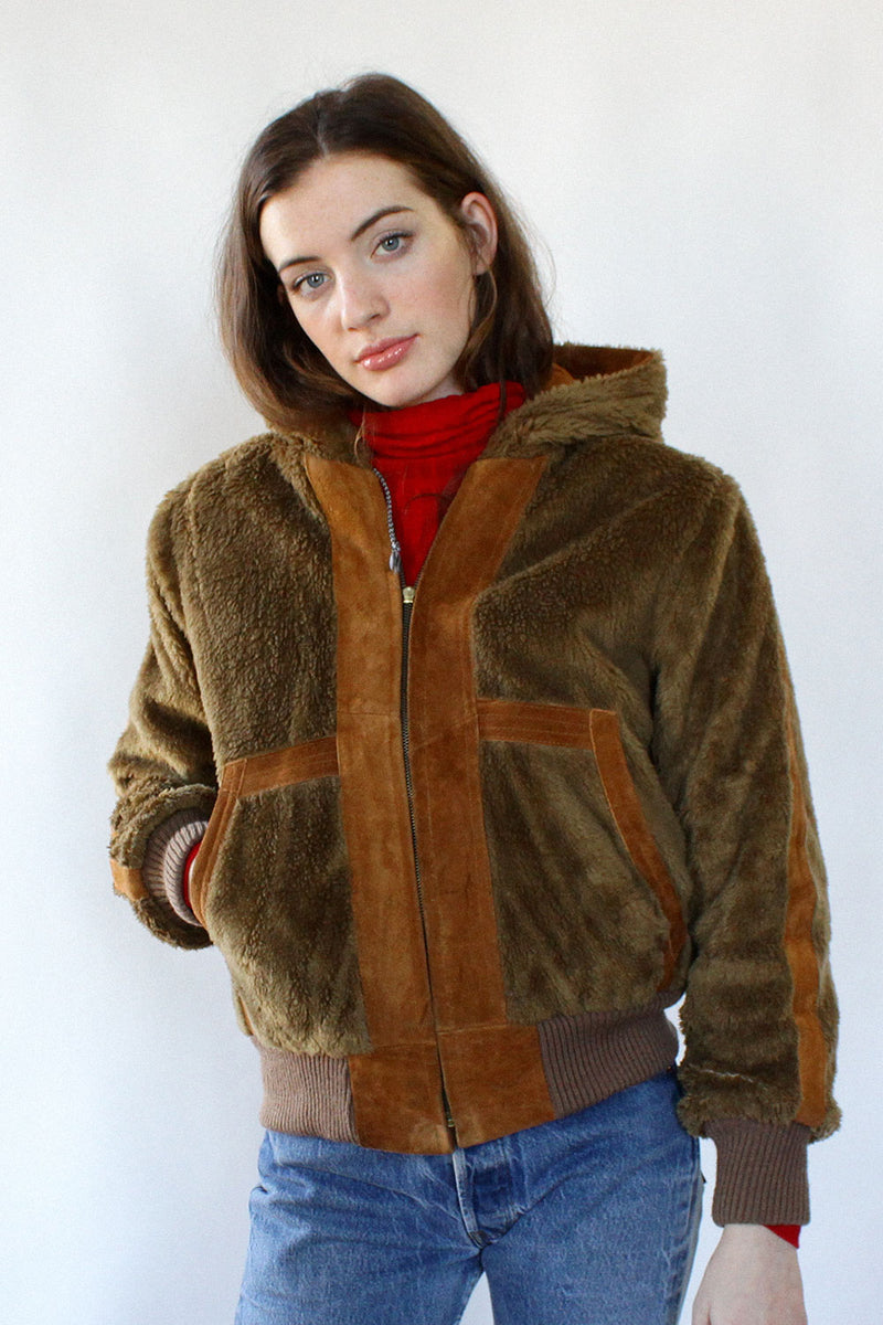 Hooded Reversible 70s Bomber S