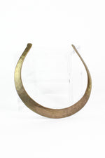 Brass Horseshoe Choker